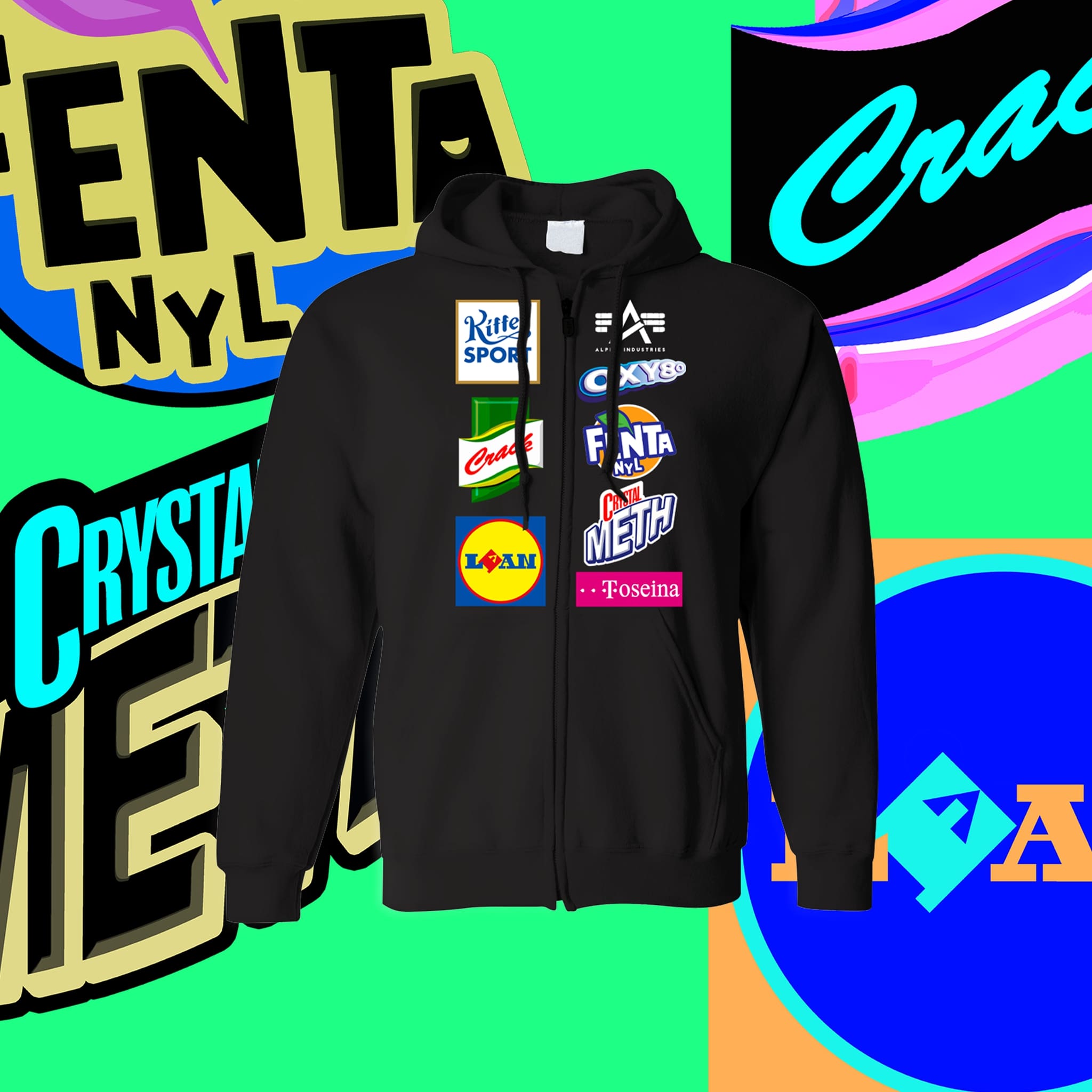 Bild von HEAVY USER - ZIPPER [schwarz]